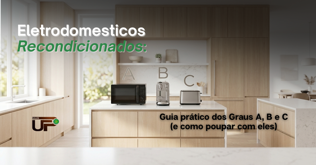 Eletrodomesticos Recondicionados: Guia prático dos Graus A, B e C (e como poupar com eles)