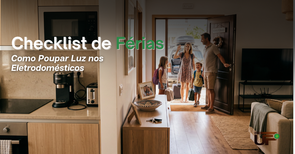 Checklist de Férias: Como Poupar Luz nos Eletrodomésticos | UP Sales