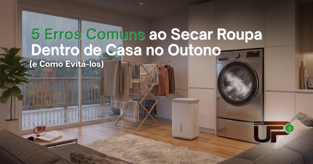 5 Erros Comuns ao Secar Roupa Dentro de Casa no Outono (e Como Evitá-los)