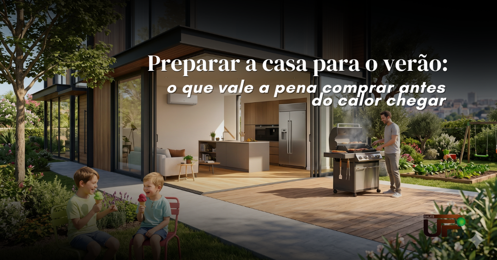 Preparar a casa para o verão: o que vale a pena comprar antes do calor chegar