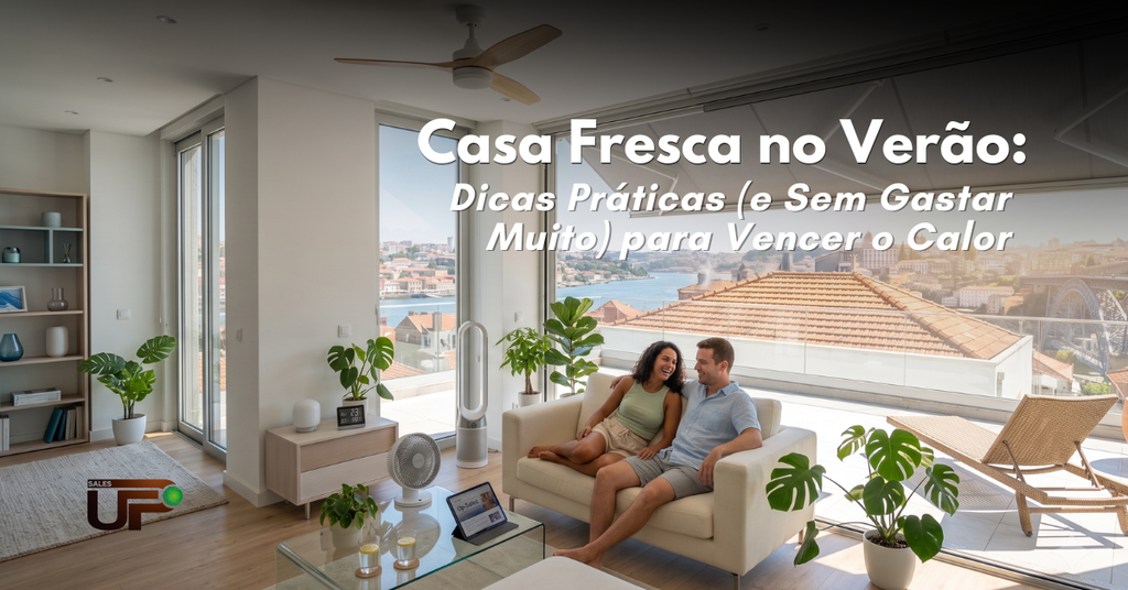 Casa Fresca no Verão: Dicas Práticas (e Sem Gastar Muito) para Vencer o Calor