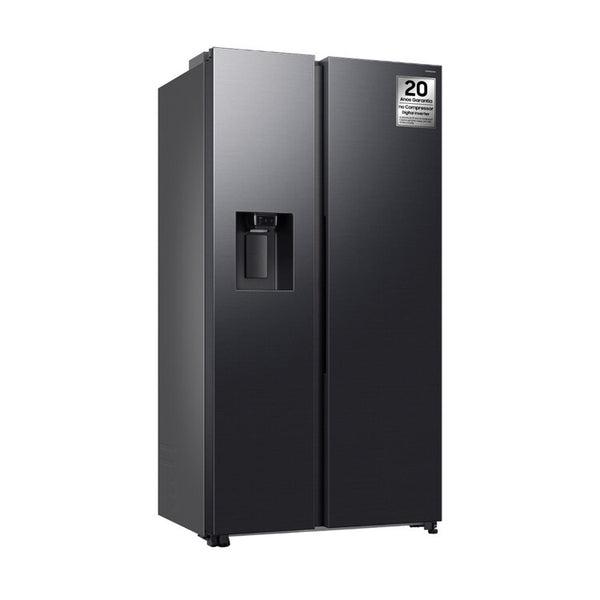 Frigorífico Americano Modo Energia IA SmartThings, 640L, Preto