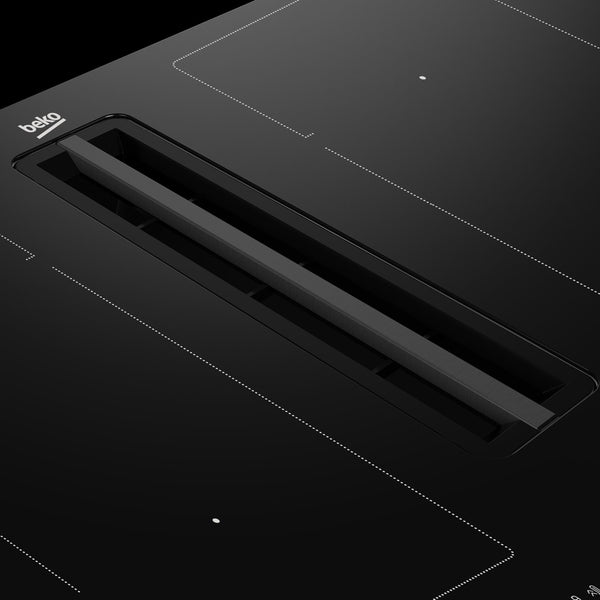 Placa Indução Encastre 90 cm com Exaustor BEKO