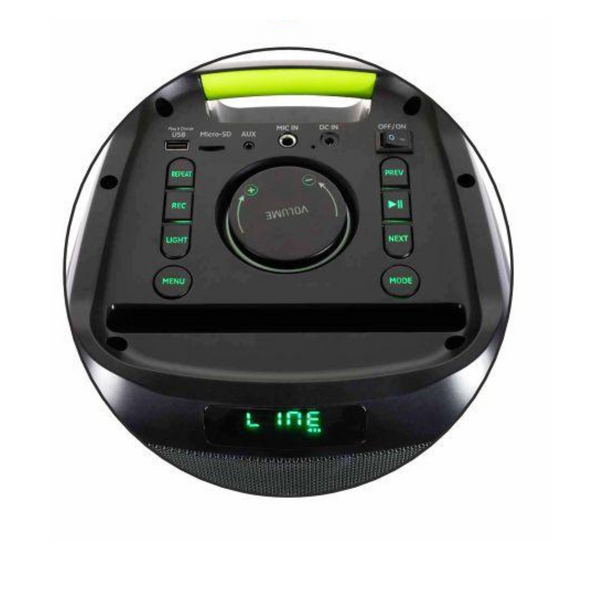 Coluna Amplificada 2x6.5" 300W IBIZA