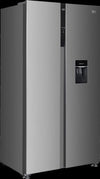 Side by Side com dispensador de água Inox BEKO