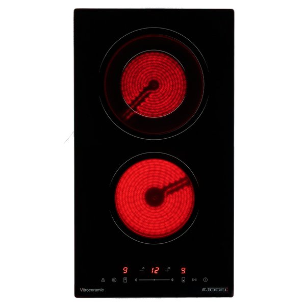 Placa de Vitrocerâmica 2 discos JOCEL