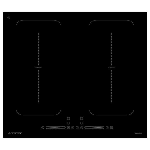 Pack Placa Indução Flex e Forno Digital Preto JOCEL