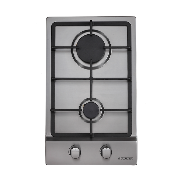 Placa de Encastre a Gás Inox 2 queimadores JOCEL