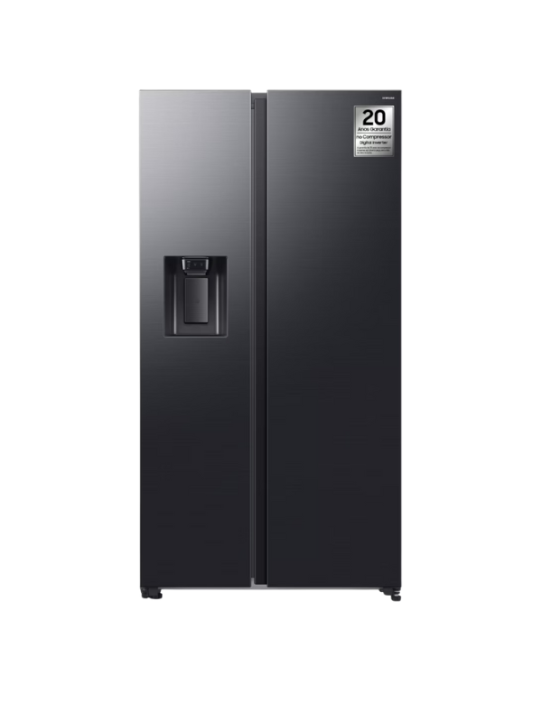 Frigorífico Americano Modo Energia IA SmartThings, 640L, Preto