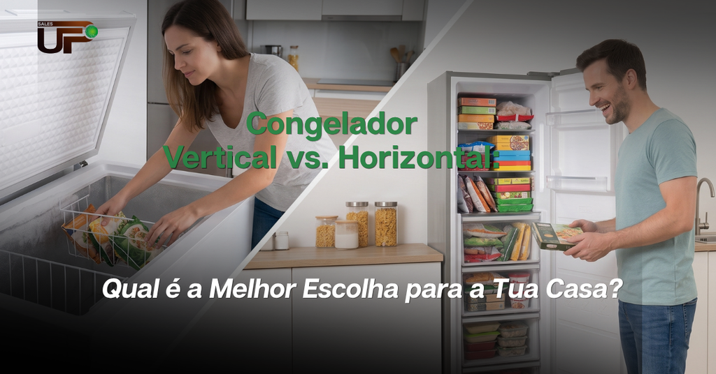 Congelador Vertical vs. Horizontal: Qual é a Melhor Escolha para a Tua Casa?