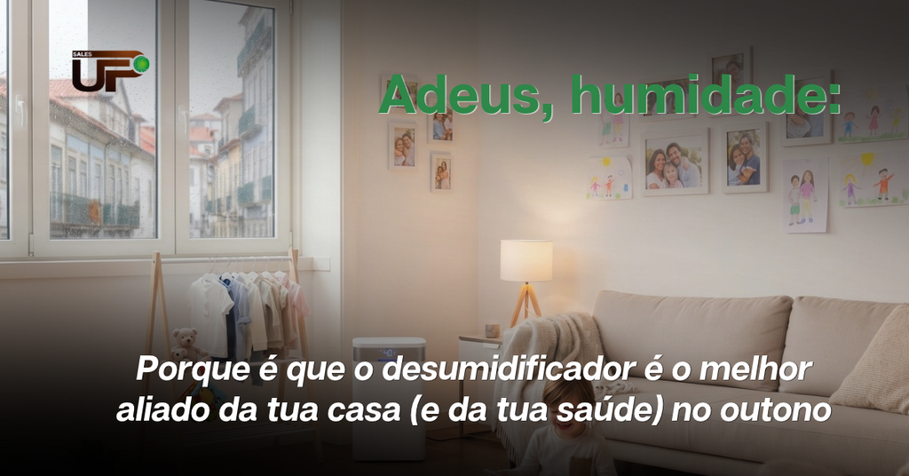 Adeus, humidade: Porque é que o desumidificador é o melhor aliado da tua casa (e da tua saúde) no outono