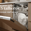 Máquinas de lavar loiça: 13 talheres vs. 15 talheres, qual a diferença real?