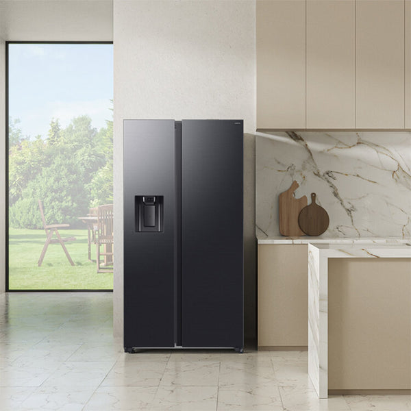 Frigorífico Americano Modo Energia IA SmartThings, 640L, Preto