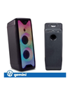 Coluna amplificada 2x6.5" 800W RGB USB/FM/AUX/BT/TWS GEMINI