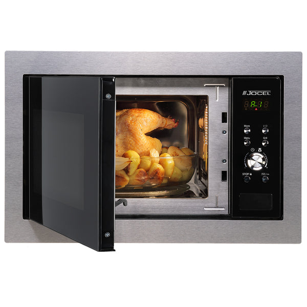 Micro-ondas de Encastre Inox Preto JOCEL