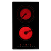 Placa de Vitrocerâmica 2 discos JOCEL