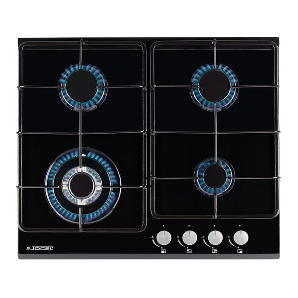 Pack Placa a Gás Vidro Preto 4 discos e Forno Elétrico JOCEL